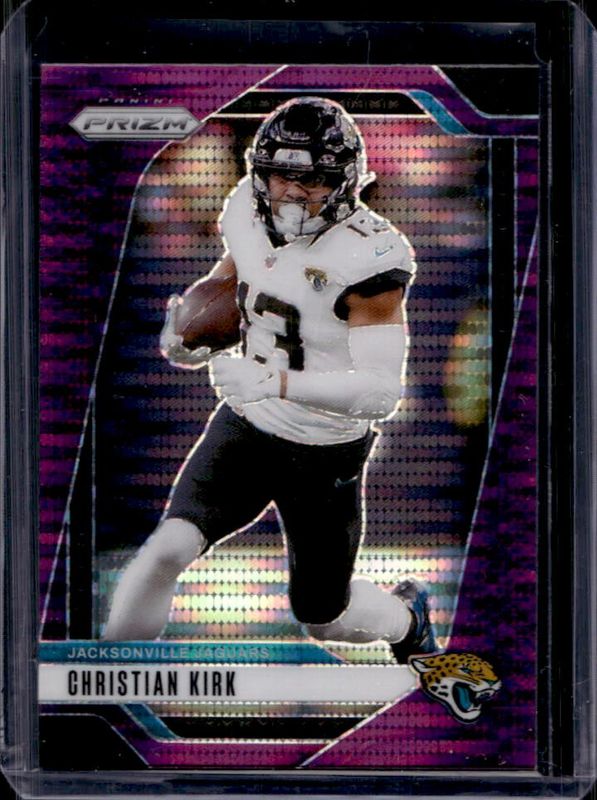 Christian Kirk 2024 Prizm #131 Purple Pulsar RAW