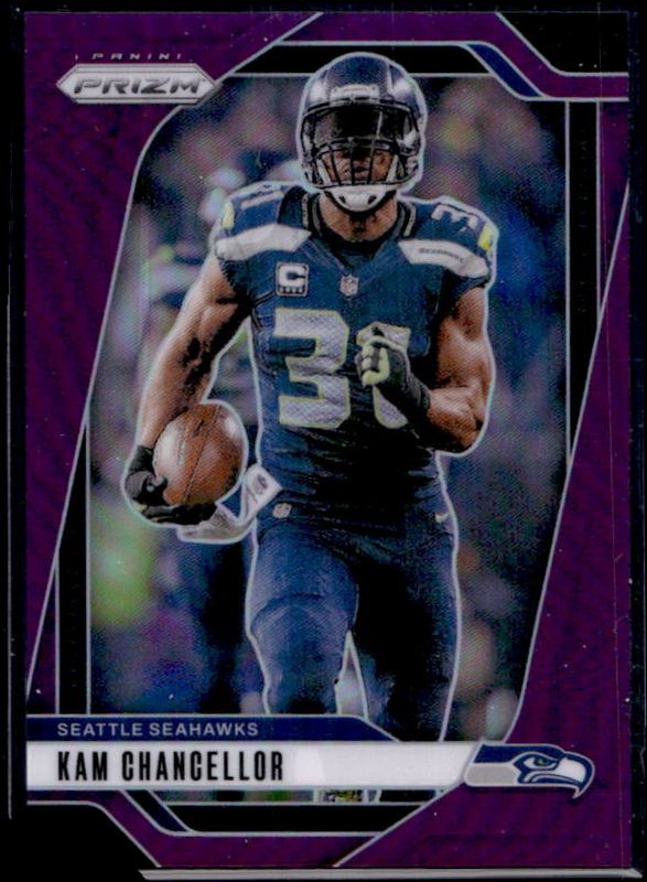 Kam Chancellor 2024 Prizm #266 Purple /125 RAW