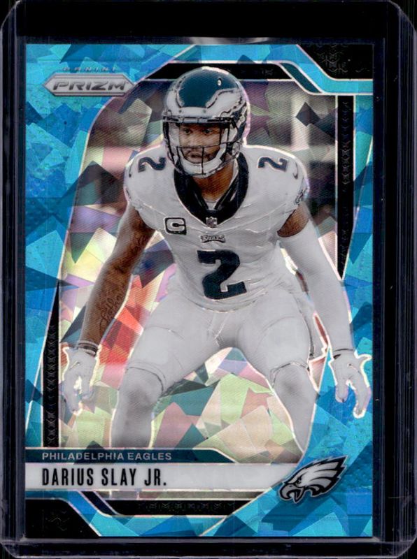 Darius Slay 2024 Prizm #235 Blue Ice /99 RAW