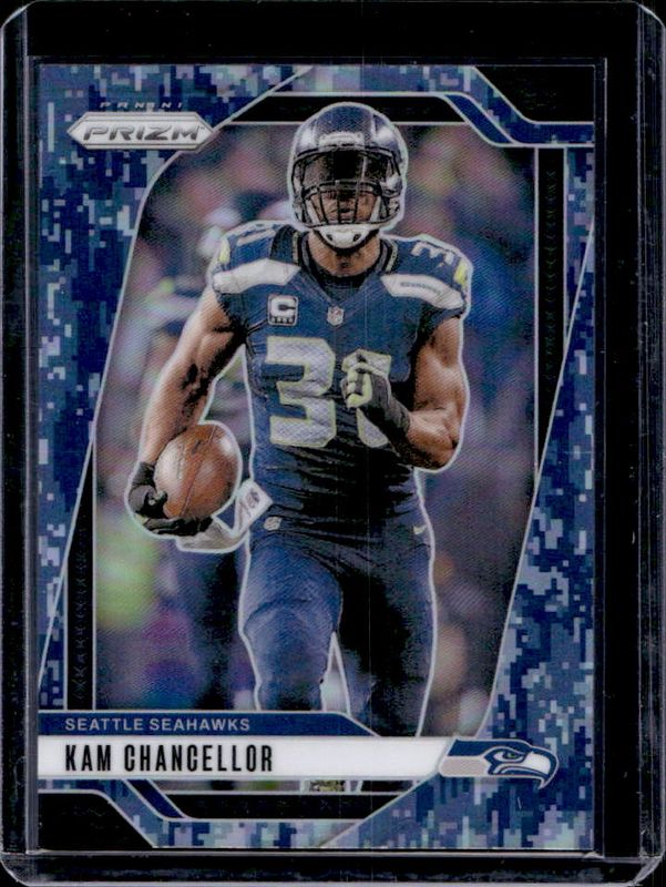 Kam Chancellor 2024 Prizm #266 Navy Camo /25 RAW