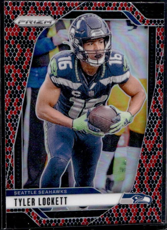 Tyler Lockett 2024 Prizm #262 Snakeskin /(SSP) RAW