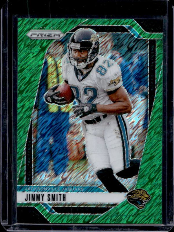 Jimmy Smith 2024 Prizm #135 Green Shimmer /5 RAW
