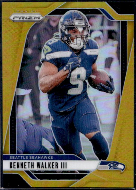 Kenneth Walker III 2024 Prizm #260 Gold /10 RAW