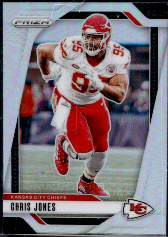 Chris Jones 2024 Prizm #143 Silver RAW