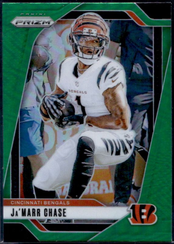 Ja'Marr Chase 2024 Prizm #57 Green RAW