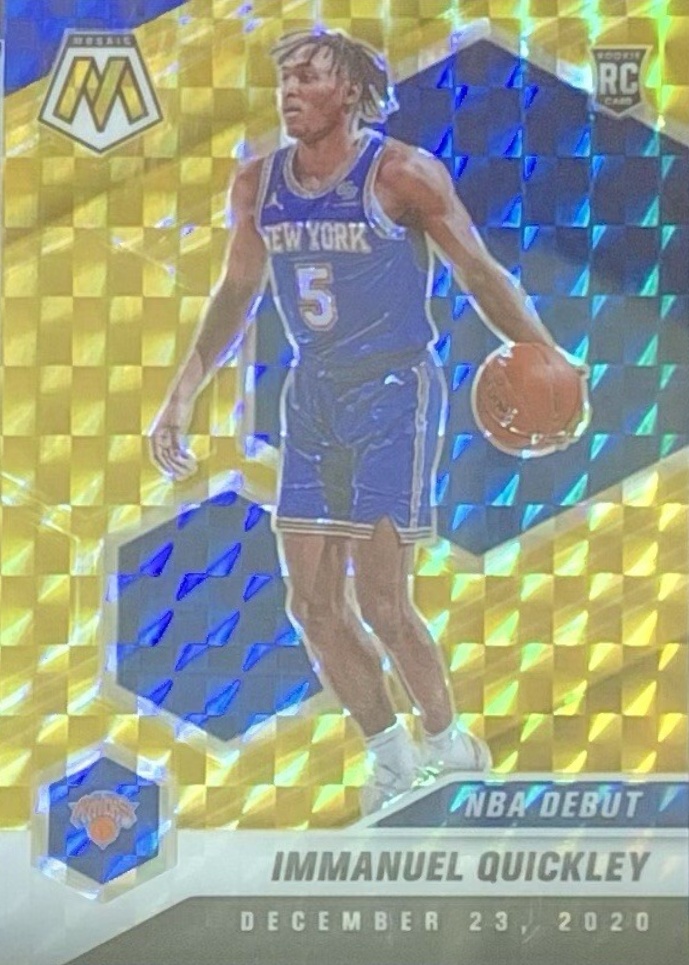 Immanuel Quickley Basketball Cards Price Guide - Sports Card Investor