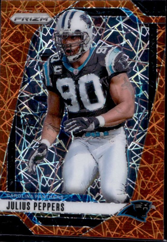 Julius Peppers 2024 Prizm #43 Lazer RAW