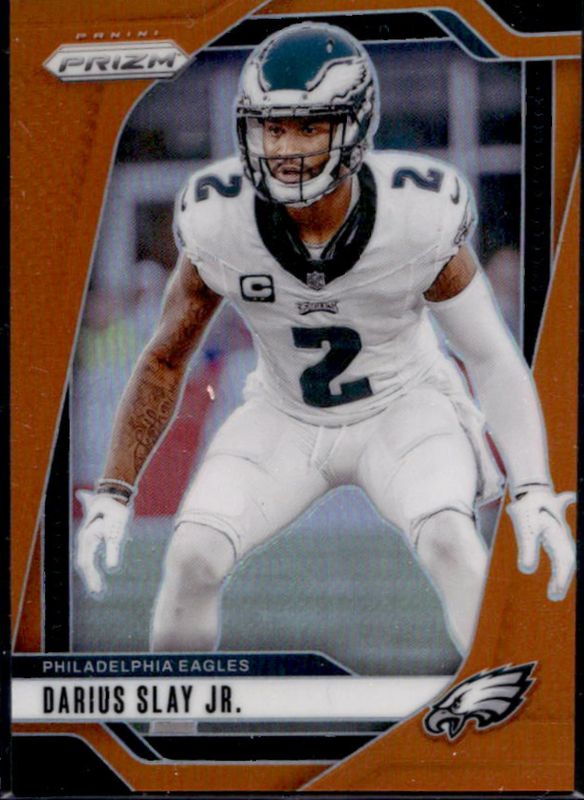 Darius Slay 2024 Prizm #235 Orange /249 RAW