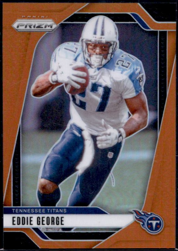 Eddie George 2024 Prizm #285 Orange /249 RAW