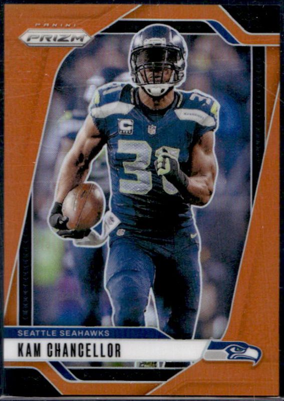 Kam Chancellor 2024 Prizm #266 Orange /249 RAW