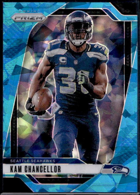 Kam Chancellor 2024 Prizm #266 Blue Ice /99 RAW