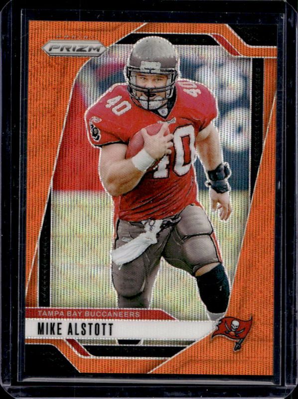 Mike Alstott 2024 Prizm #275 Orange Wave /60 RAW