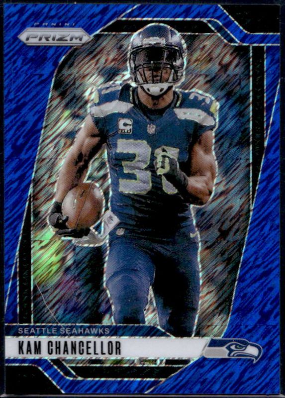 Kam Chancellor 2024 Prizm #266 Blue Shimmer /25 RAW