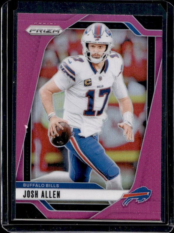 Josh Allen 2024 Prizm #28 Pink RAW