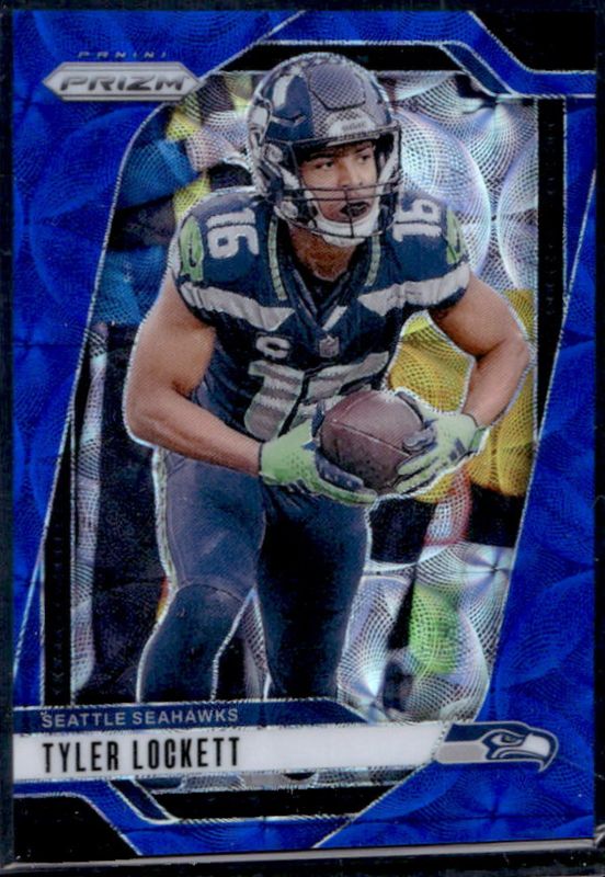 Tyler Lockett 2024 Prizm #262 Choice Blue /14 RAW