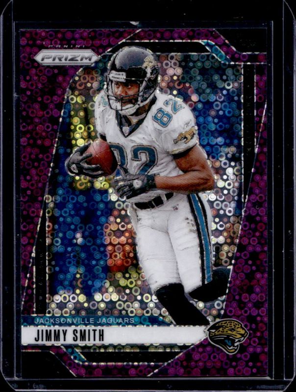 Jimmy Smith 2024 Prizm #135 No Huddle Purple /49 RAW