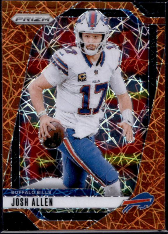 Josh Allen 2024 Prizm #28 Lazer RAW