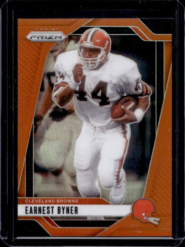 Earnest Byner 2024 Prizm #70 Orange /249 RAW