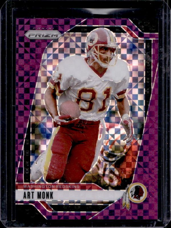 Art Monk 2024 Prizm #294 Purple Power /49 RAW