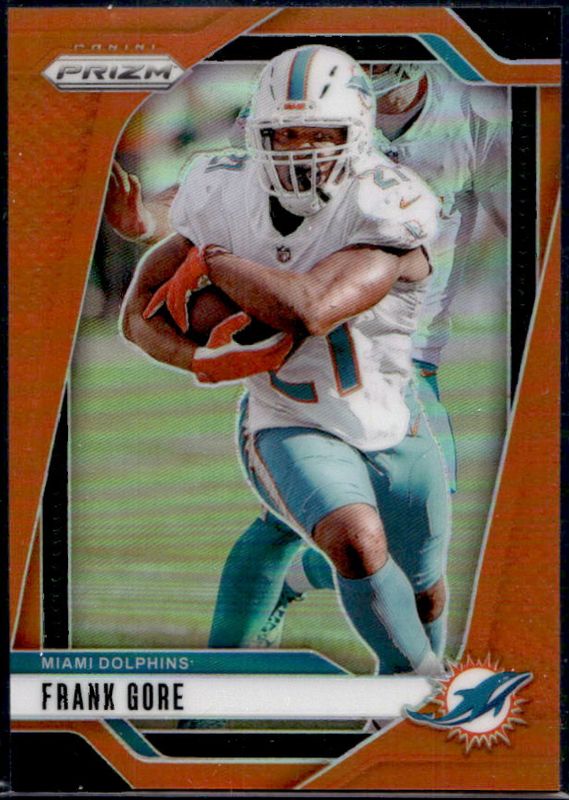 Frank Gore 2024 Prizm #184 Orange /249 RAW