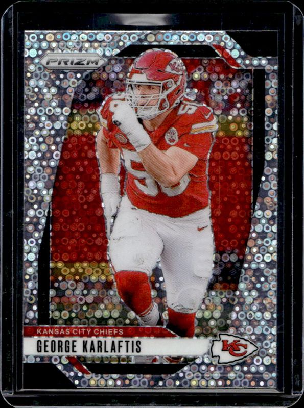 George Karlaftis 2024 Prizm #142 No Huddle RAW