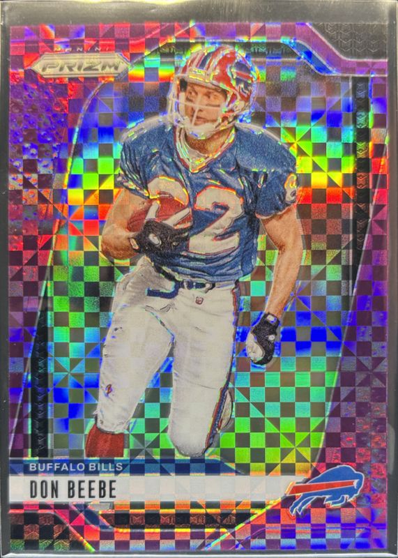 Don Beebe 2024 Prizm #35 Purple Power /49 RAW