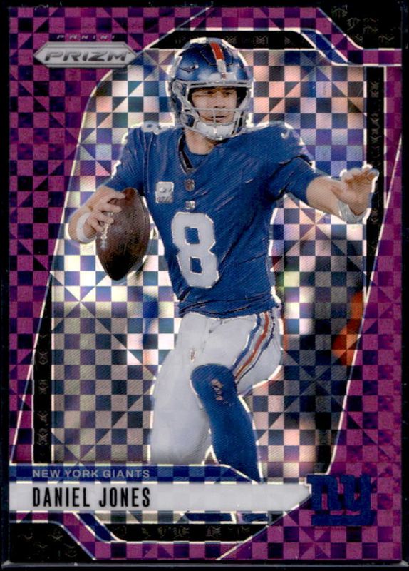 Daniel Jones 2024 Prizm #212 Purple Power /49 RAW
