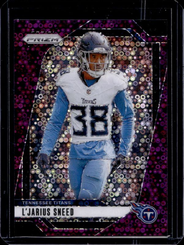 L'Jarius Sneed 2024 Prizm #283 No Huddle Purple /49 RAW