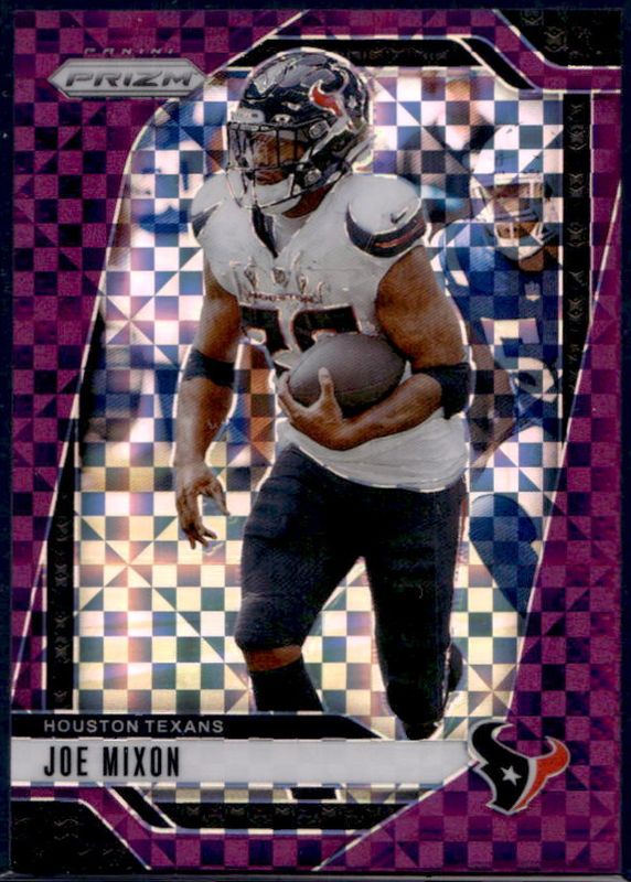Joe Mixon 2024 Prizm #112 Purple Power /49 RAW