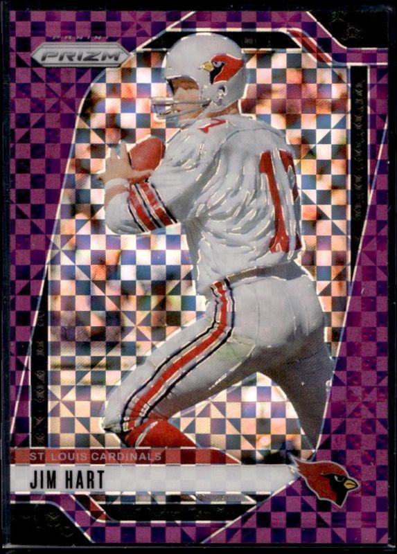 Jim Hart 2024 Prizm #9 Purple Power /49 RAW