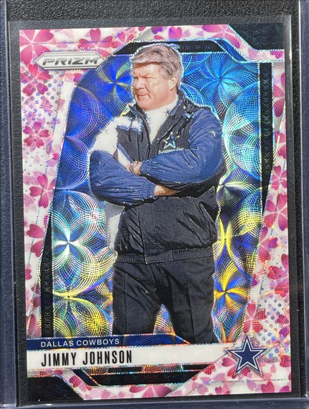 Jim Johnson 2024 Prizm #82 Choice Cherry Blossom /15 RAW