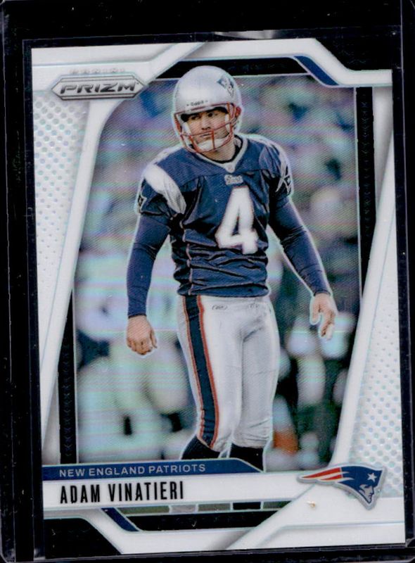 Adam Vinatieri 2024 Prizm #199 White /35 RAW