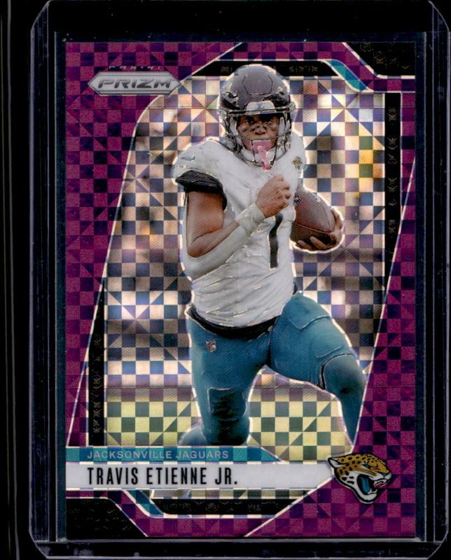 Travis Etienne Jr. 2024 Prizm #130 Purple Power /49 RAW