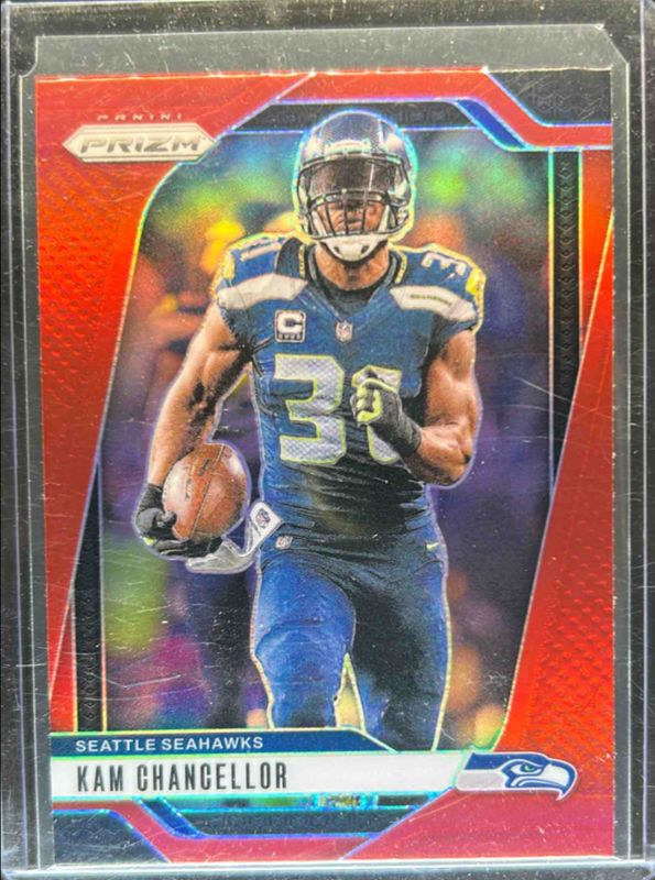 Kam Chancellor 2024 Prizm #266 Red /(SSP) RAW