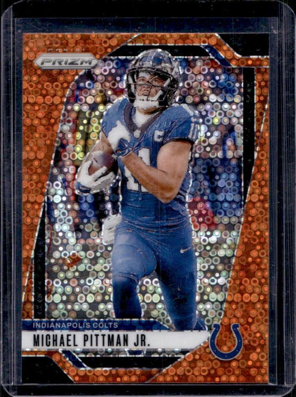 Michael Pittman 2024 Prizm #123 Disco Price Guide - Sports Card