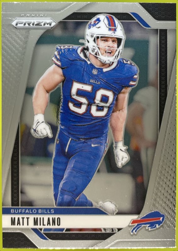 Matt Milano 2024 Prizm #33 Base RAW