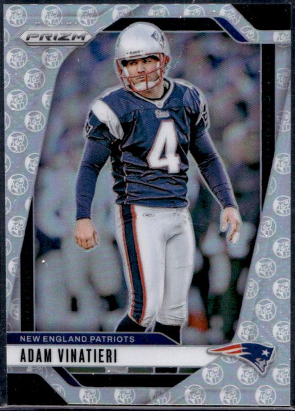 Adam Vinatieri 2024 Prizm #199 White Knight /3 RAW