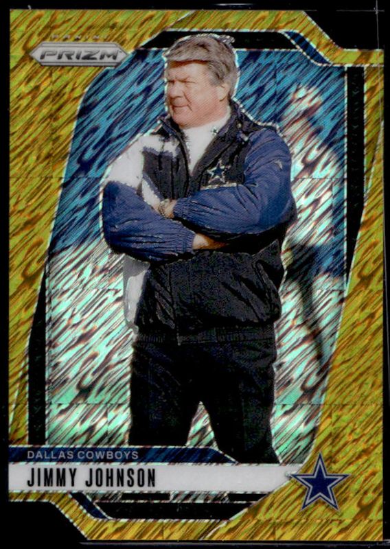 Jim Johnson 2024 Prizm #82 Gold Shimmer /10 RAW