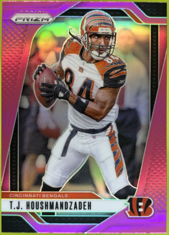 TJ Houshmandzadeh 2024 Prizm #63 Pink RAW