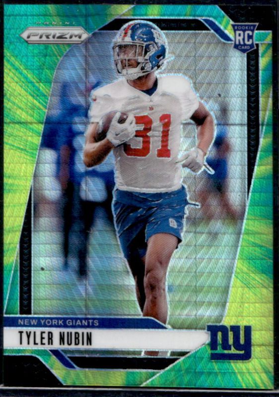 Tyler Nubin 2024 Prizm #395 Hyper /180 Rookie RAW