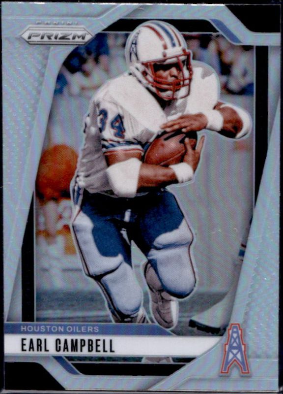 Earl Campbell 2024 Prizm #297 Silver RAW
