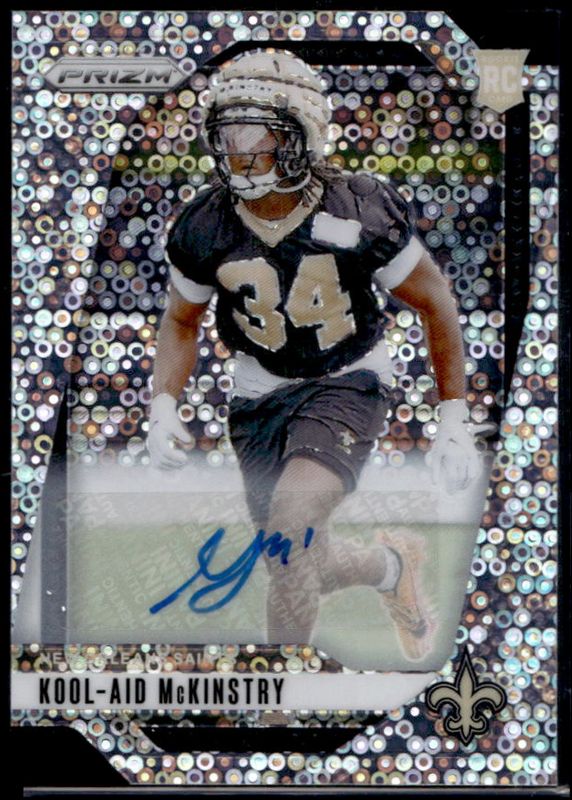 Kool-Aid McKinstry 2024 Prizm #363 Base Autographs - No Huddle Rookie RAW