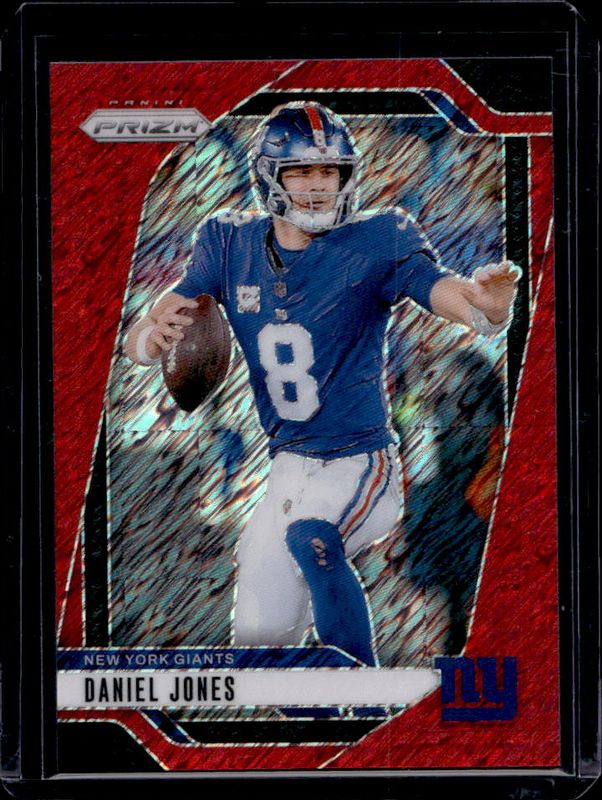Daniel Jones 2024 Prizm #212 Red Shimmer /35 RAW