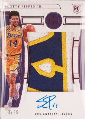 2022 National Treasures #150 Rookie Patch Auto - Pink /25