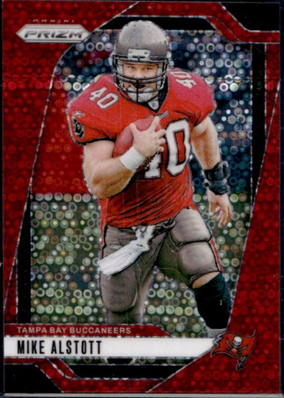 Mike Alstott 2024 Prizm #275 No Huddle Red /75 RAW