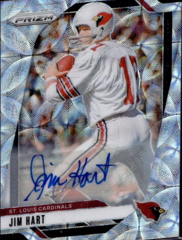 Jim Hart 2024 Prizm #9 Base Autographs - Choice /100 RAW