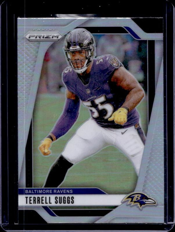 Terrell Suggs 2024 Prizm #26 Silver RAW