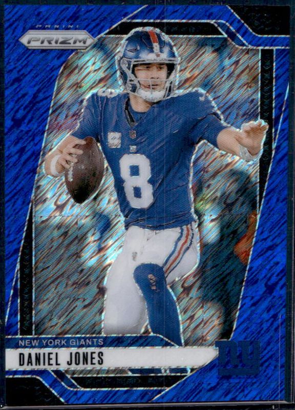 Daniel Jones 2024 Prizm #212 Blue Shimmer /25 RAW