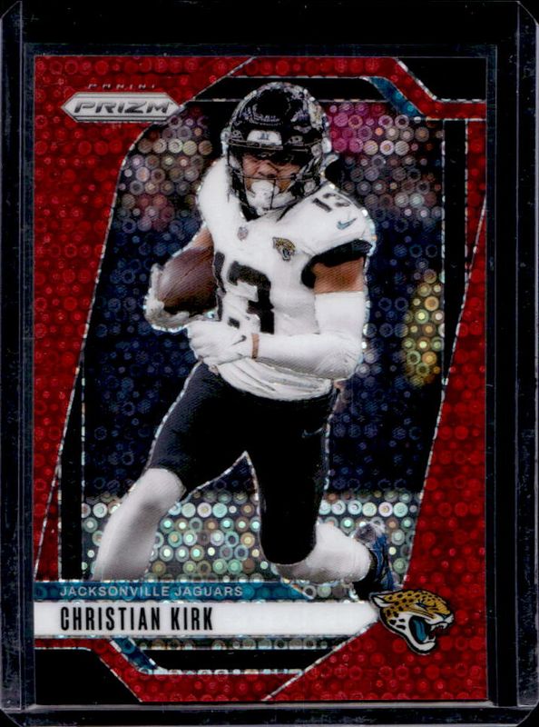 Christian Kirk 2024 Prizm #131 No Huddle Red /75 RAW