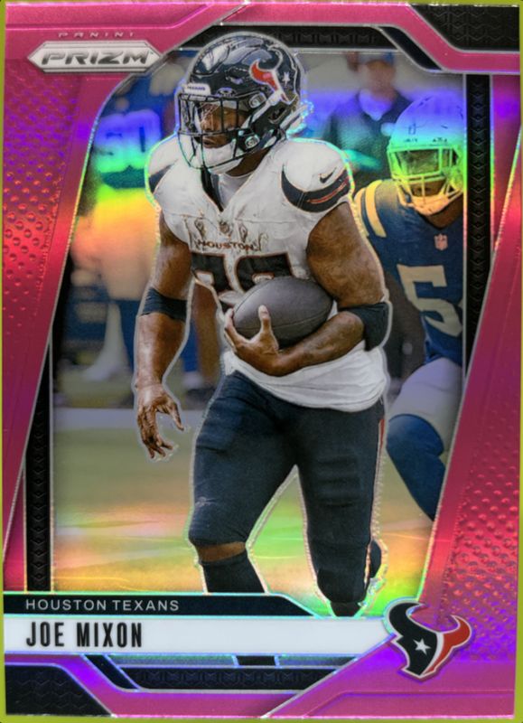 Joe Mixon 2024 Prizm #112 Pink RAW
